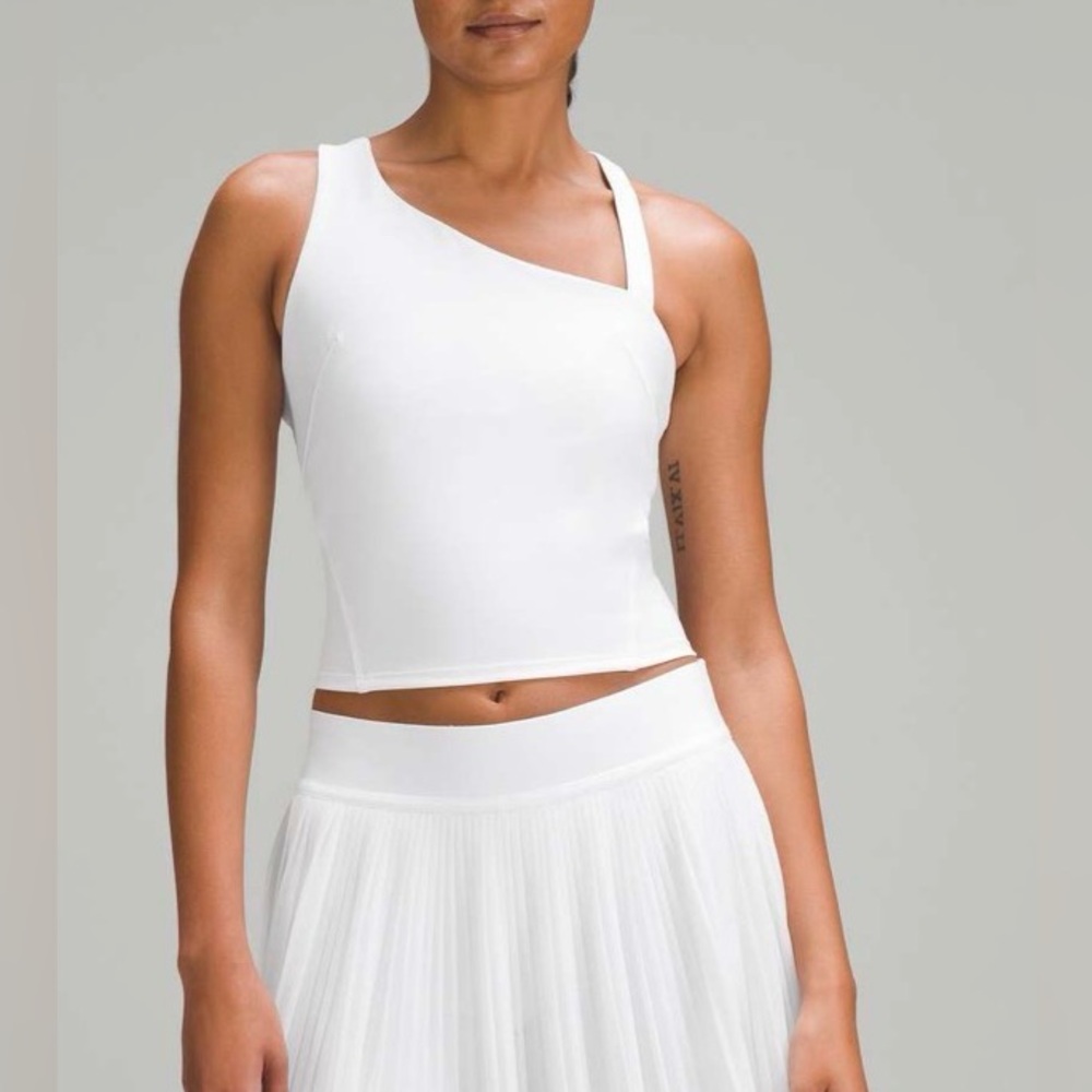 Lululemon Everlux Asymmetrical Tennis Tank Top